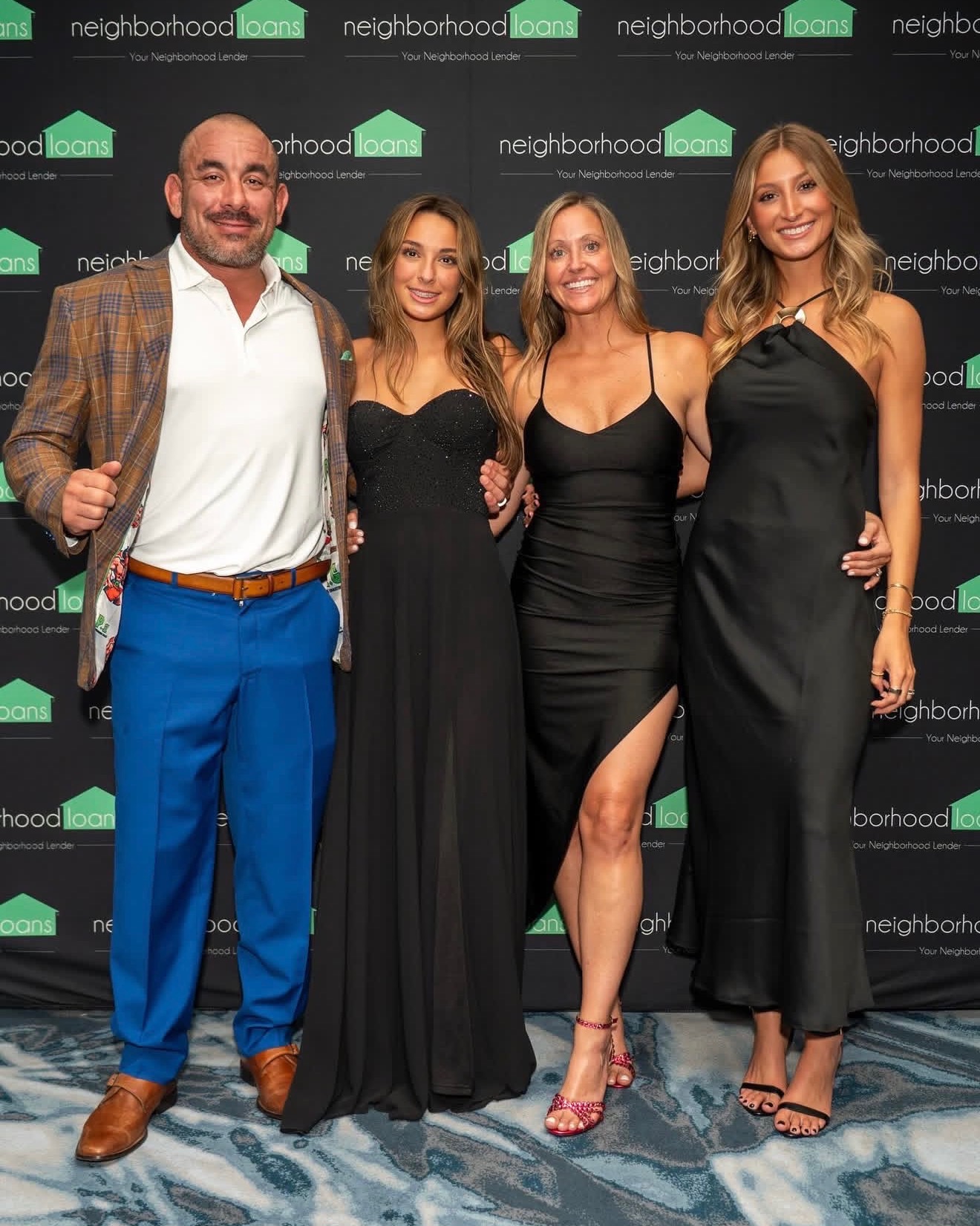 P.I.G. family at the Neighborhood Loans gala