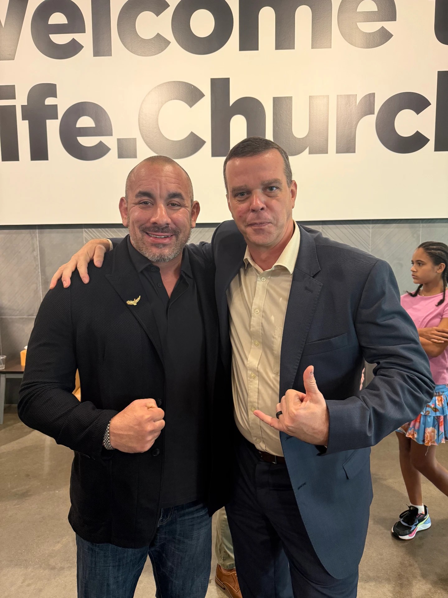 P.I.G. members together at a Life.Church event